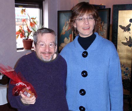 Jim Evans and Heidi Hooper
